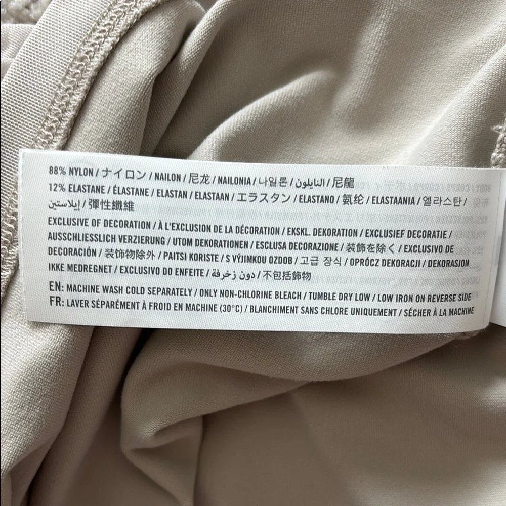 Abercrombie & Fitch taupe Ruched Sleeveless Top - Picture 9 of 11